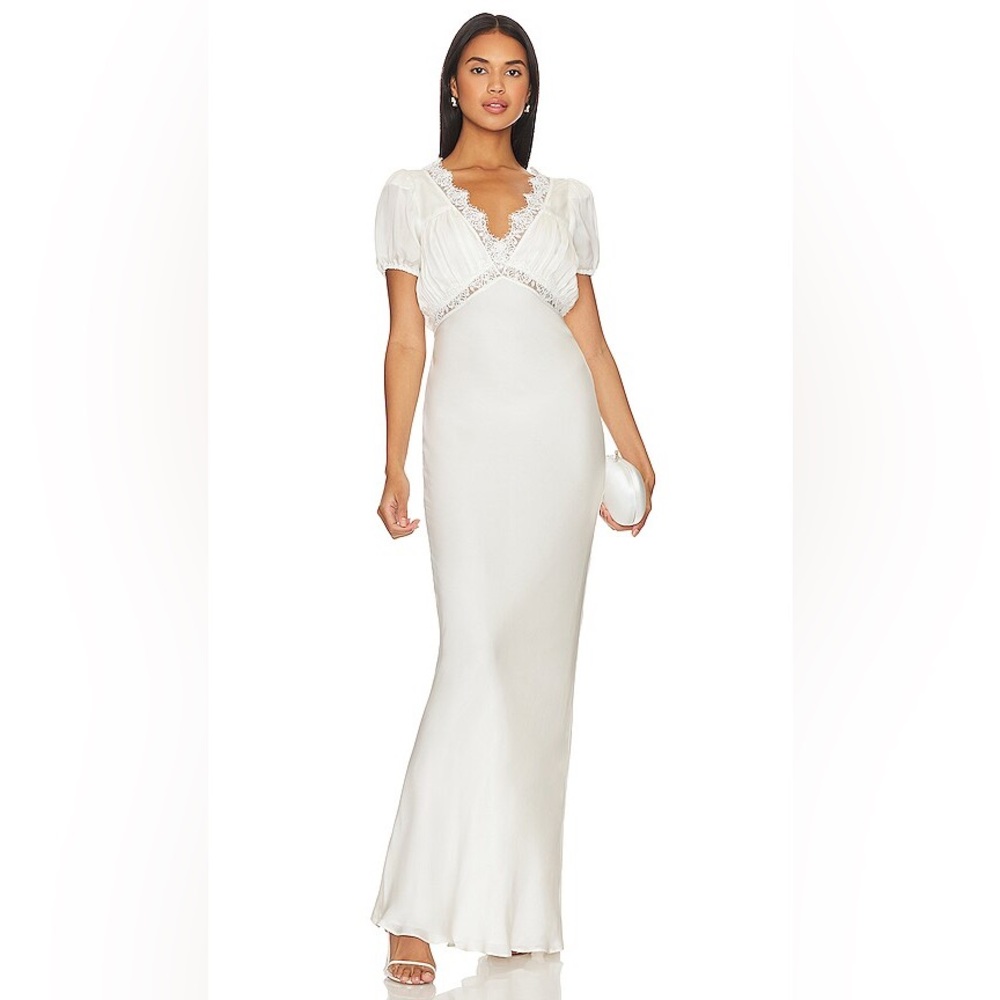 Stone Cold Fox x REVOLVE Lauren Gown in Off White